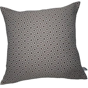 Capa Decorativa Jacquard 60x60 Geométrico Bege A2