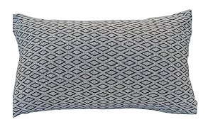 Capa Decorativa p/ Almofada Jacquard 30x50cm Estampa Geométrica