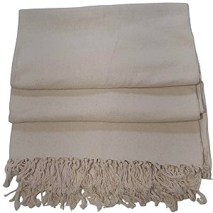 Manta Decorativa Tear tam. King Cru Lisa