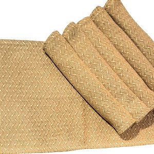 Jogo Americano 6 Lugares na cor Bege