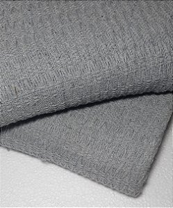 Xale decorativo para Sofá, Favo Luxo cor Cinza claro