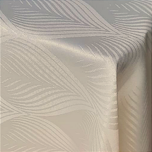 Toalhas de Mesa Jacquard Bordado  Quadrada 1,40x1,40 - Brisa de Inverno