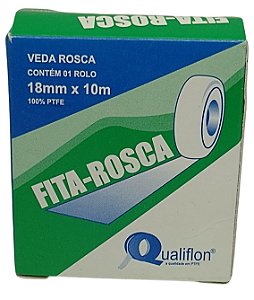 Fita-Rosca Veda Rosca Qualiflon 18MMx10MM