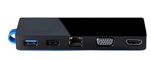 ADAPTADOR PLACA VÍDEO USB  3.0/2.0 DVI HDMI/VGA DISPLAYLINK