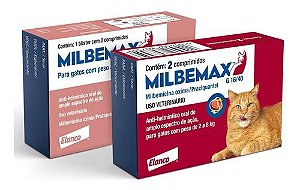 Milbemax Gatos com 2 Comprimidos