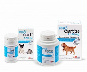 Suplemento para Cães e Gatos ProCart com 60 Comprimidos