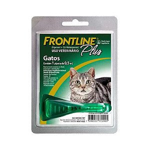 Frontline Plus Gatos Pipeta 0,5mL