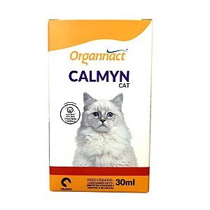 Suplemento Mineral Vitamínico Calmyn Cat 30ml Organnact
