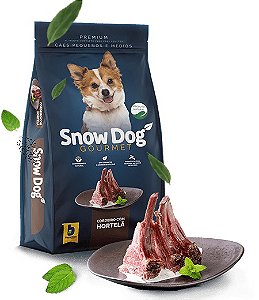 Ração Snow Dog Gourmet Cordeiro com Hortelã 20kg