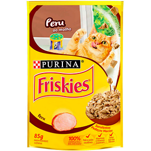 Ração Úmida Sachê Friskies Peru 85g