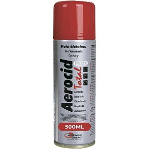 Aerocid Prata Spray Mata Bicheira 500ml
