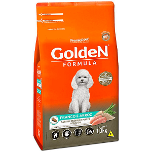 Ração Golden Formula Cães Mini bits Frango e Arroz