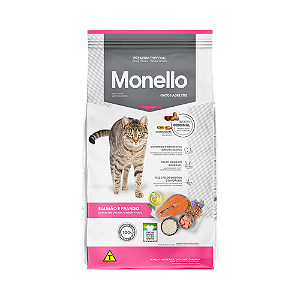 Ração Monello Cat Salmão e Frango para Gatos Adultos 10,1Kg