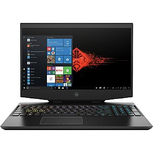 Notebook HP Omen Intel Core i7-10750H NVIDIA GeForce RTX 2070 com 8GB GDDR6 dedicada Tela 15,6” Full HD IPS