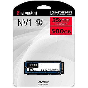 Ssd Kingston Nv1 500gb M.2 Gen 3.0 2.100mb/s