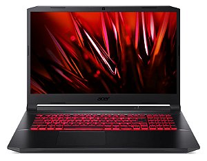 Notebook Acer Nitro Intel Core i5-11400H NVIDIA GeForce GTX 1650 com 4GB GDDR6 Tela 17,3” Full HD IPS 144 Hz