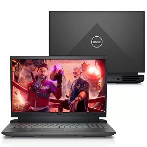 Notebook Dell G15 AMD Ryzen™ 7 6800H NVIDIA GeForce RTX 3060 com 6GB GDDR6 Tela 15,6" Full HD 165Hz