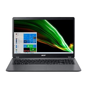 Notebook Acer 10ª Geração Intel Core™ i3-1005G1 Tela 15,6" HD