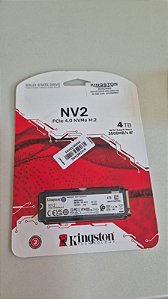 Nv2 PCIe 4.0 NVMe M.2 4 Tera Kingston 3500 MB/s