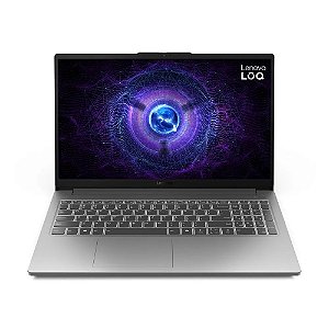 Notebook Lenovo Gamer LOQ-e Intel Core i7-12650HX NVIDIA® GeForce RTX™ 4050 6GB GDDR6 Tela de 15,6" Full HD