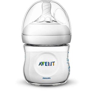 Mamadeira Bebê Anticolica Bico Ultra Suave Flexivel 0m+ Tam 1 Pétala Philips Avent Neutro