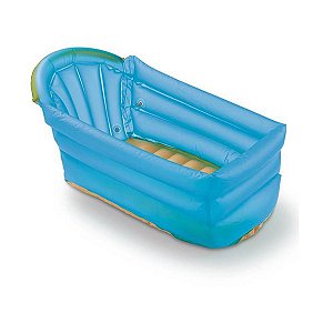 Banheira Inflavel Para Bebê Dias de Calor Bath Buddy Azul