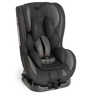 Cadeirinha para Auto Aston Life Até 36Kg com Cinto 5 Pontos e Encosto Reclinável Preto 8009PT - Galzerano