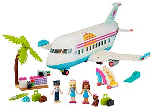 Brinquedo LEGO Amigas Em Viagem Avião De Heartlake City +7 Anos 574 Peças