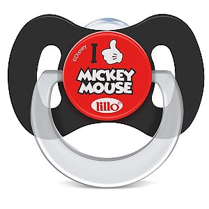 Chupeta Disney Mickey Mouse Funny Orto SIL Tamanho 1 Preto