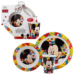 Conjunto de Alimentação Mickey Disney Lillo