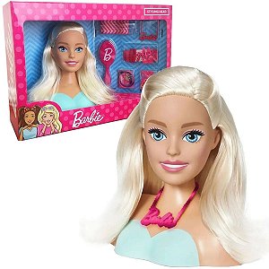 Boneca Infantil Barbie Styling Head com Acessórios - Pupee