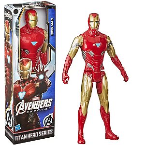 Boneco Infantil Articulado Homem de Ferro 30 cm Vingadores Marvel Disney Para +4 Anos - Hasbro