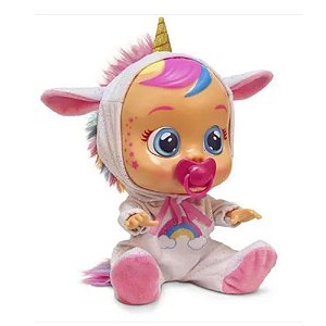 Boneca Cry Babies Dreamy Que Chora de Verdade Para Bebe - Multikids