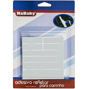 Adesivo Refletor Para Carrinhos de Bebê e Bicicletas Refletor Luminoso Em Tiras Kababy