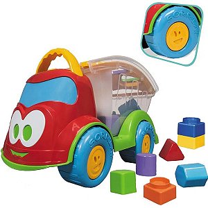 Brinquedo Carrinho de Controle Remoto Pick Up Monster Para Crianças -  Polibrinq - Baby&Kids