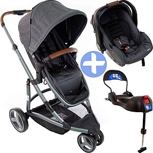 Carrinho de Bebê Travel System Sky Trio com Bebê Conforto e Base - Infanti