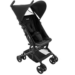 Carrinho de Passeio Infantil Micro Pocket Black Denim De 6 Meses a 15Kg - Safety