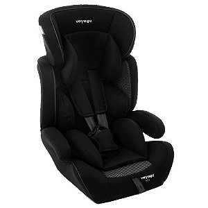 Cadeirinha Automotiva Alfa Voyage Preto Para Crianças De 9 A 36 Kg