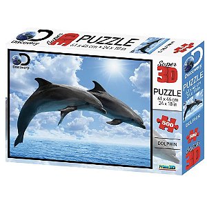 Jogo Quebra - Cabeça Educativo Tubarão Shark 24 Peças Montar - Pais e  Filhos - Quebra-Cabeça - Magazine Luiza