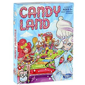 Jogo Candy Land +3 Anos De 2 a 4 Jogadores
