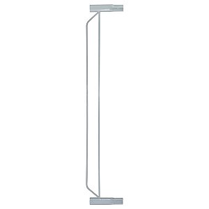 Extensor de Grade Para Portas Escadas Corredores Infantil Bebê Pet 10CM Tubline Branco