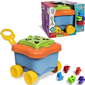 Brinquedo Bebê Educativo Infantil A partir 3 Meses Sanfonado Carrinho  Rolling Tiny Love Leonardo IMP01851 - Baby&Kids