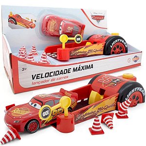 Kit Carrinhos Relâmpago Mcqueen Pixar Disney Monta e Desmonta