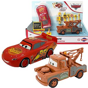 Carrinho de Brinquedo Filme Carros Pixar Disney Roda Livre A partir dos 3  Anos Toyng - Baby&Kids