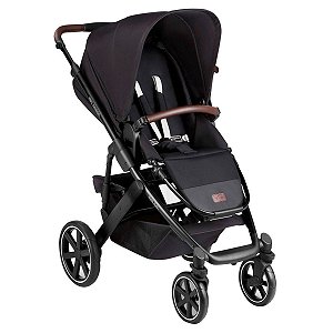 Carrinho de Bebê Ecológico para Passeio Até 15kg Salsa 4 Preto ABC Design