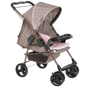 Carrinho de Bebê Galzerano Napoli 3 em 1 Berço Passeio Moisés com Bebê  Conforto Grid Travel System TRIO Reclinável Leve Compacto Dobrável Para  Viagem 0 a 15 Kg Preto com Base para Carro