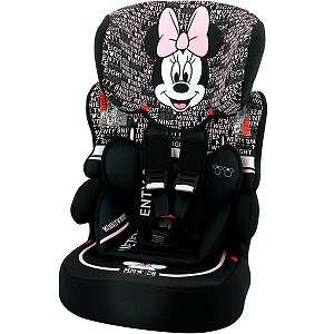 Cadeira para Auto Infantil De 9 à 36kg Kalle Minnie Mouse Typo Disney Team Tex