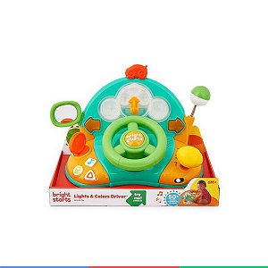 Brinquedo Interativo Volante Infantil Com Luzes e Sons Bright Starts