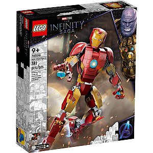 Lego Marvel Homem de Ferro Saga do Infinito 381 Peças +9 Anos Hasbro