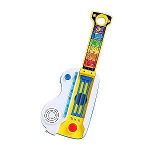 Brinquedo Musical Interativo Infantil 2 em 1 Guitarra e Piano Baby Einstein